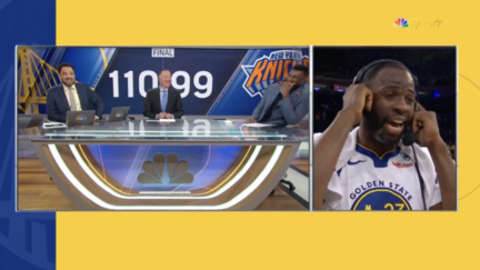 Draymond Green calls out studio host Bonta Hill